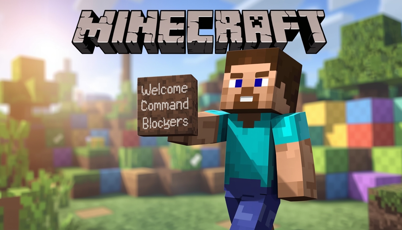 Steve with Command Block